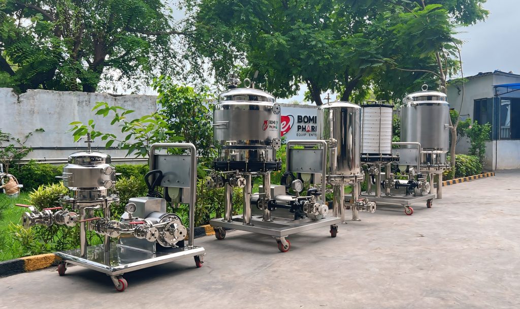 zero hold up filter press - sparkler filter press